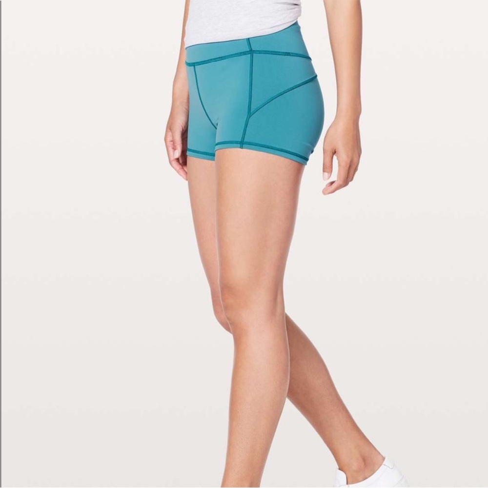 Lululemon Teal Shorts